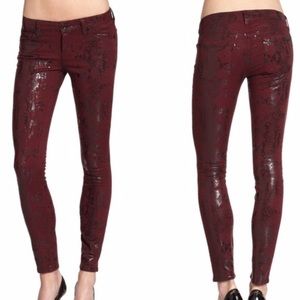 7forallmankind snakeskin pants
